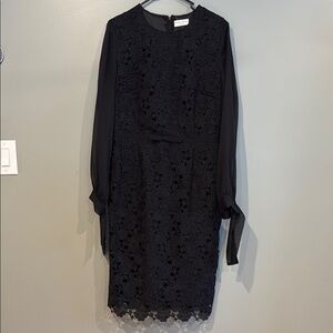 Rachel Parcell Black lace dress